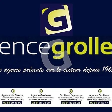 Pavillon à 100m De La Avec Piscine, Parking Privé, Pour 4 Pers. à La Grière, Sur - Fr-1-357-12 * La Tranche-sur-Mer