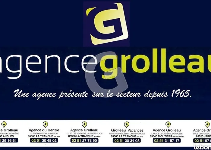 Pavillon à 100m De La Avec Piscine, Parking Privé, Pour 4 Pers. à La Grière, Sur - Fr-1-357-12 * La Tranche-sur-Mer